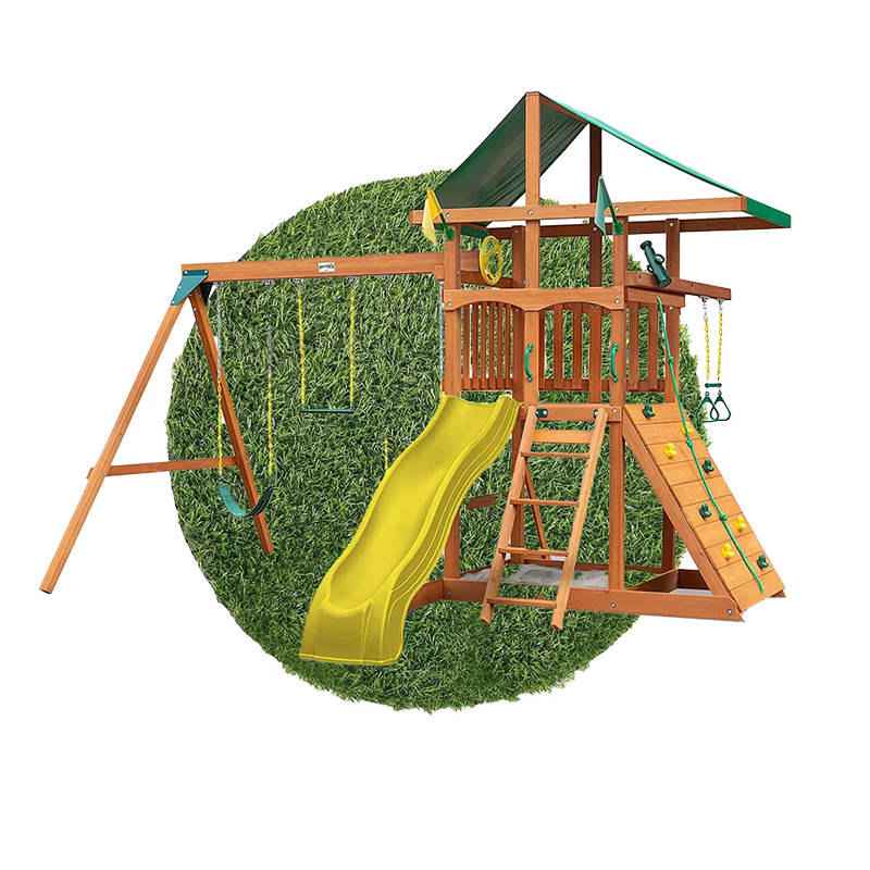 Play area turf installer