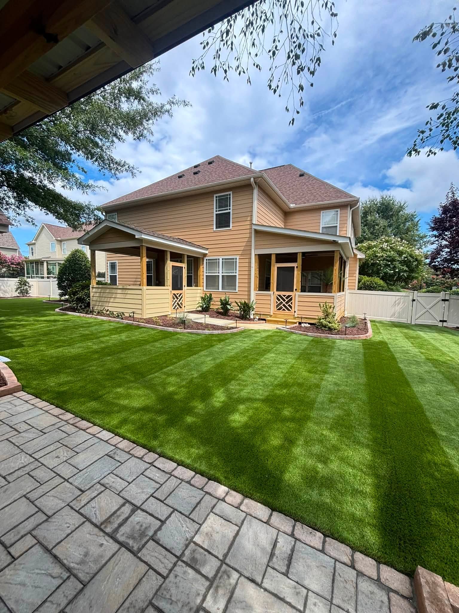 Artificial lawn for your Raleigh NC home